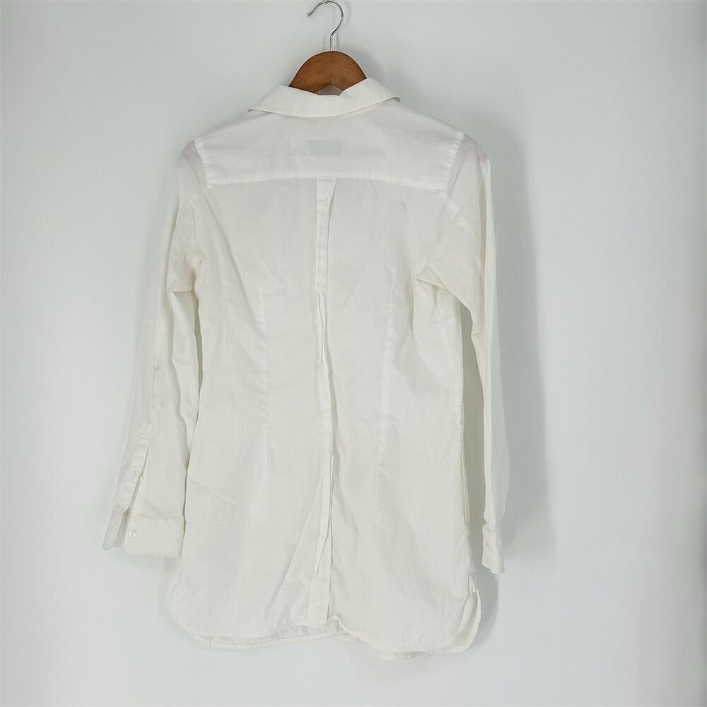 Max Mara Weekend Women's White Button Down Shirt Tunic Dress, size S - Picture 4 of 9